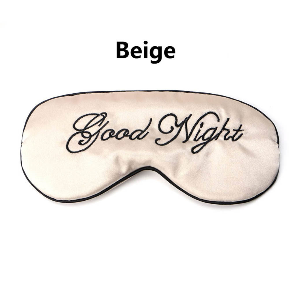 Blackout Sleep Beauty Eye Mask for Light Blocking, Comfortable Sleep and Nighttime Rest