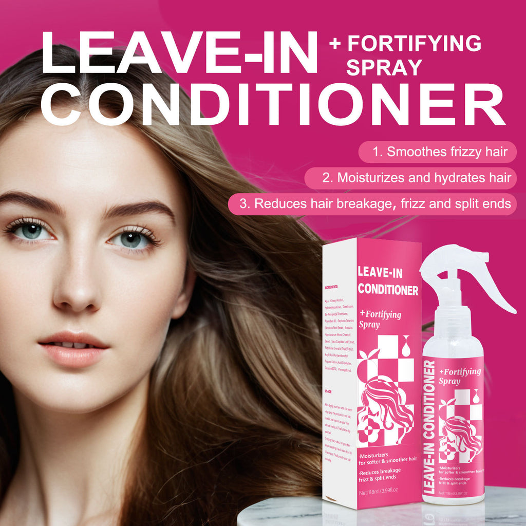 Leave-In Hair Conditioner Anti-Knot Spray for Detangling, Hydrating and Smoothing Hair