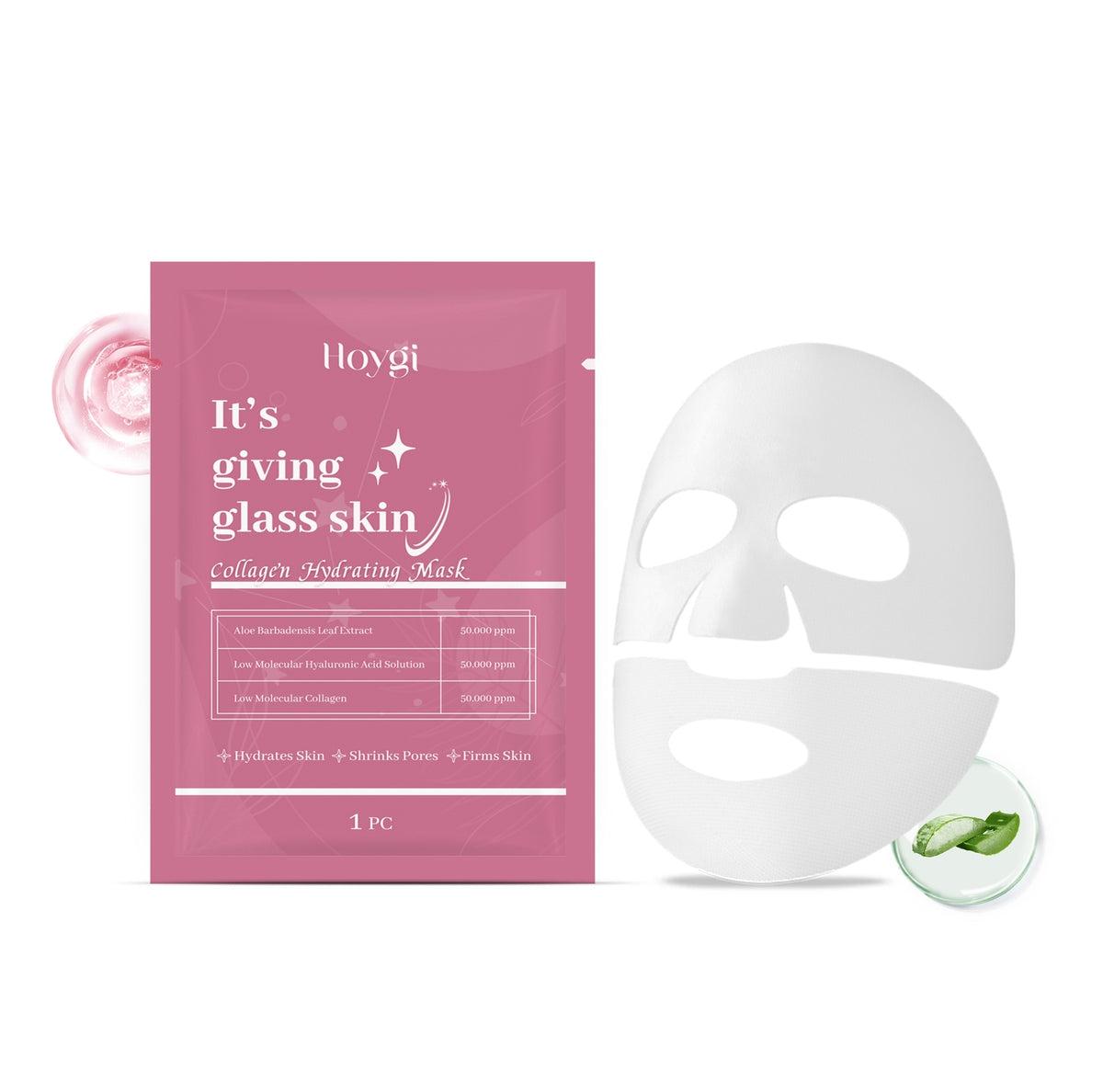 Deep collagen moisturizing facial mask