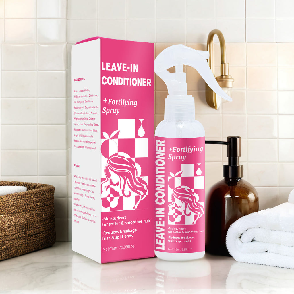 Leave-In Hair Conditioner Anti-Knot Spray for Detangling, Hydrating and Smoothing Hair